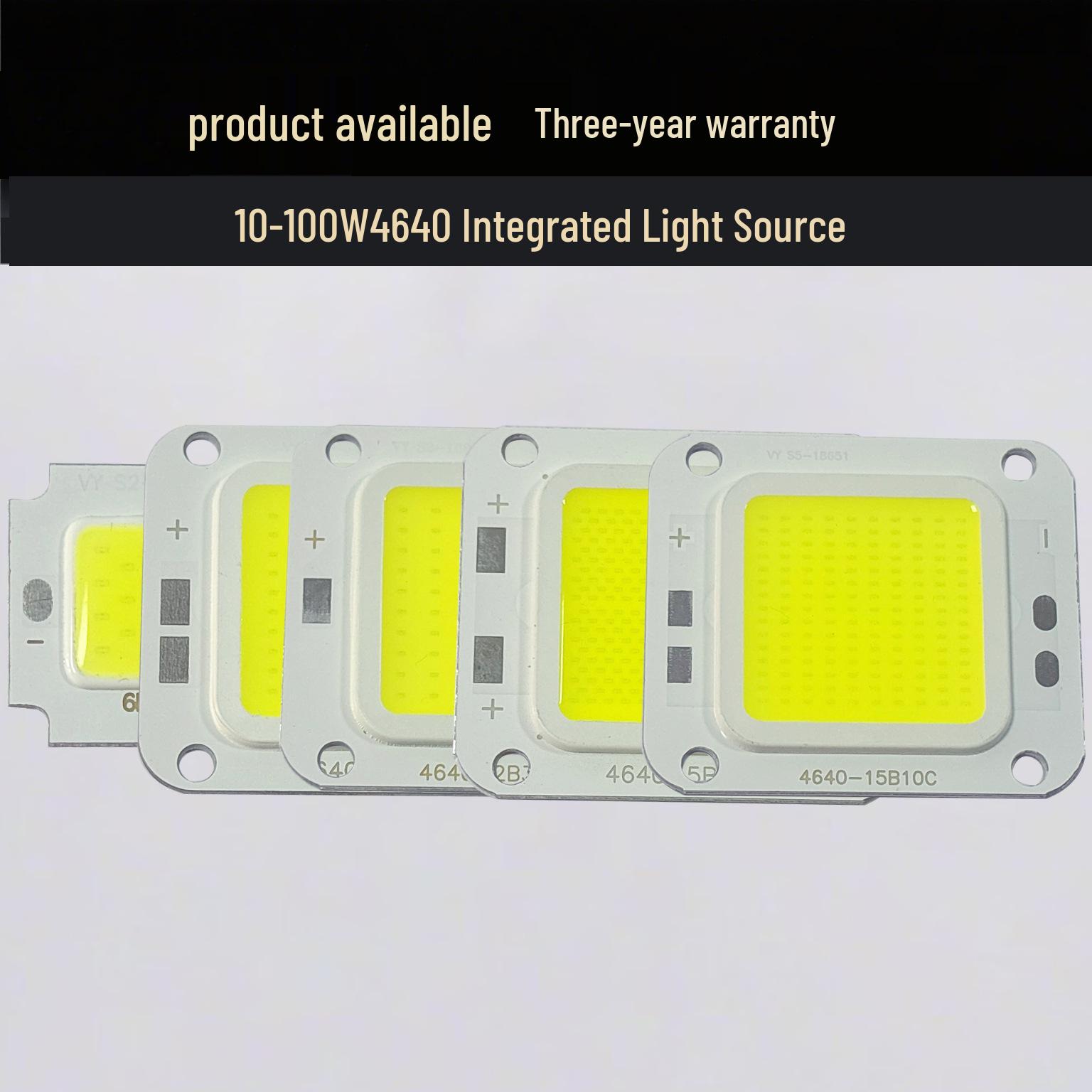 

Top-selling Inverted COB 4640 Light Source, 5W-100W Integrated LED Floodlight Chip for Bulk Use 4.5W 1x9