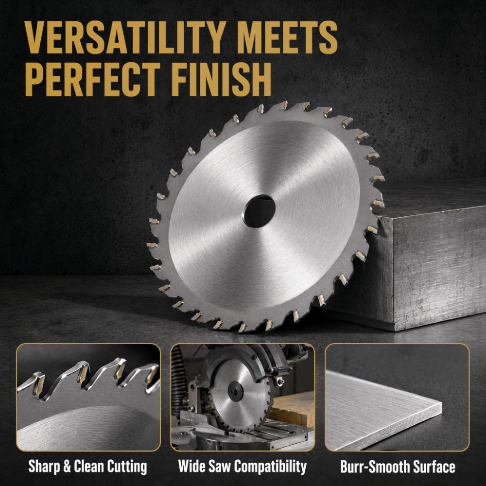 1.5mm Thickness Circular Saw Blade 136mm Diameter Cutting Saw Blades Mini Saw Blade  Metal Cutting