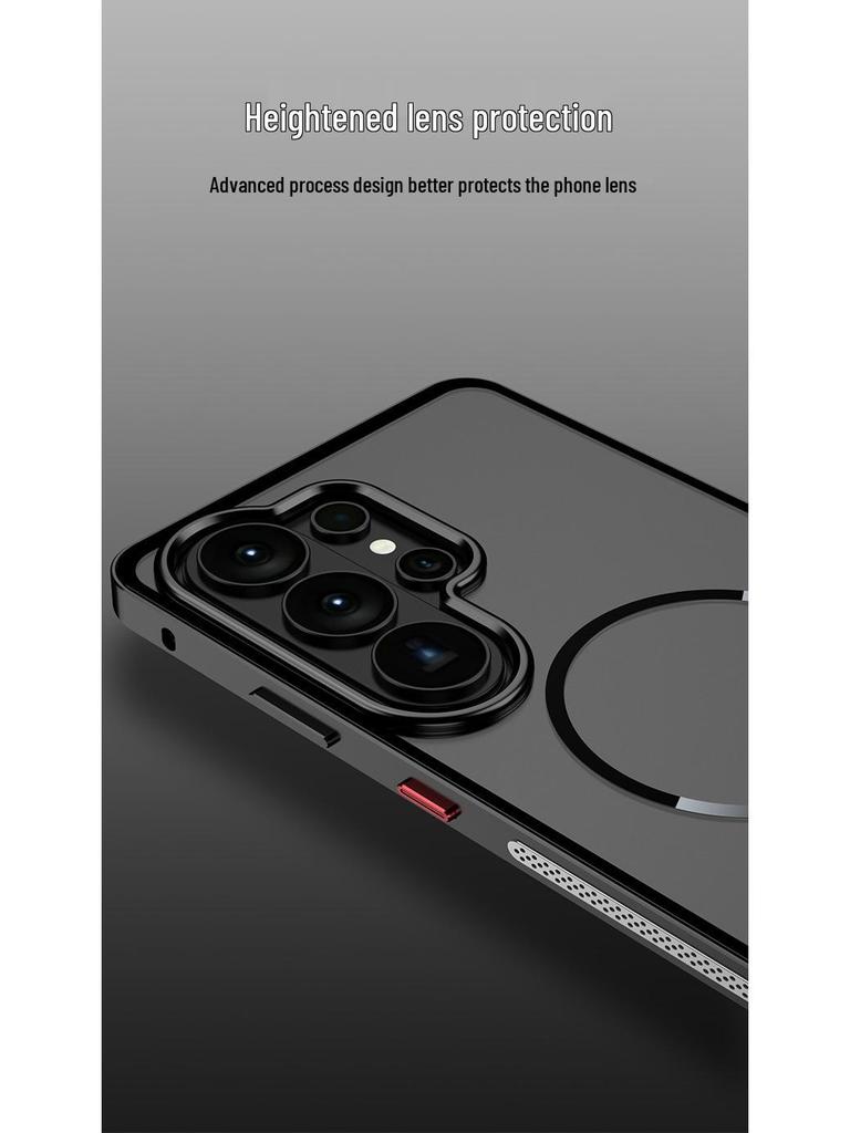 S26Ultra Metal Frame Magnetic Cooling Protective Case