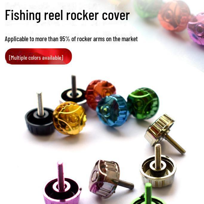 

Контргайка ручки рыболовной катушки с крышкой коромысла и кривошипом, для спиннинговых катушек . Необходимый аксессуар для крепления рыболовной лески. Y1 чёрный