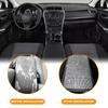 Universal Car Armrest Box Elbow Support PU Leather Silver Diamond Auto Center Console Arm Rest Car Styling Armrest Accessories