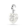 Swarovski Idyllia Charm Rhodium Heart