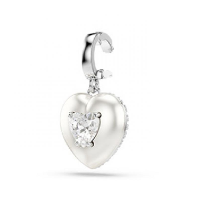 Swarovski Idyllia Charm Rhodium Heart