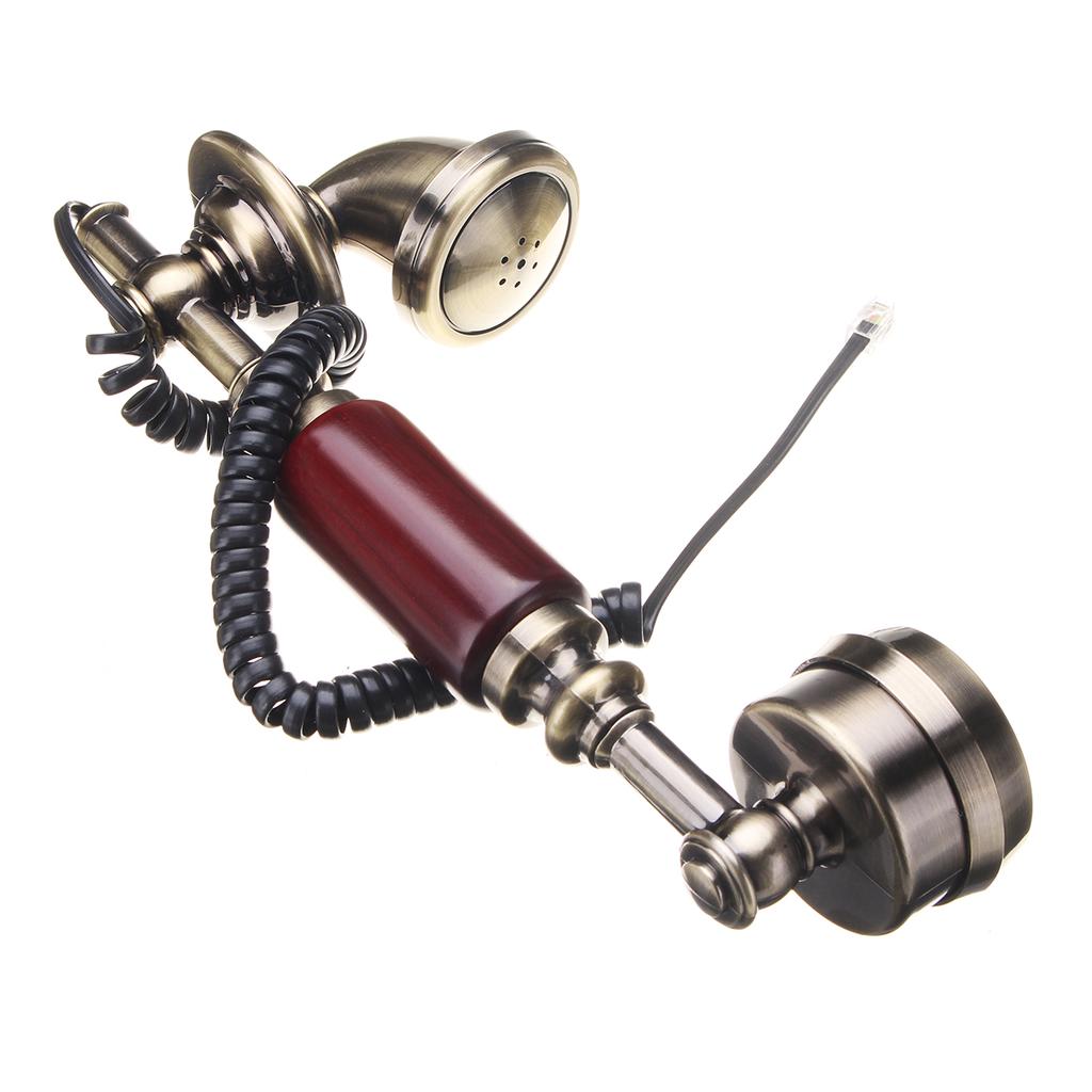 Vintage Antique Style Obrotowy telefon w stylu Retro