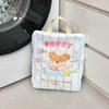 4Pcs/Set Cartoon Bear Laundry Bag Zippered Puppy Printed Laundry Bag  Laundry Care
