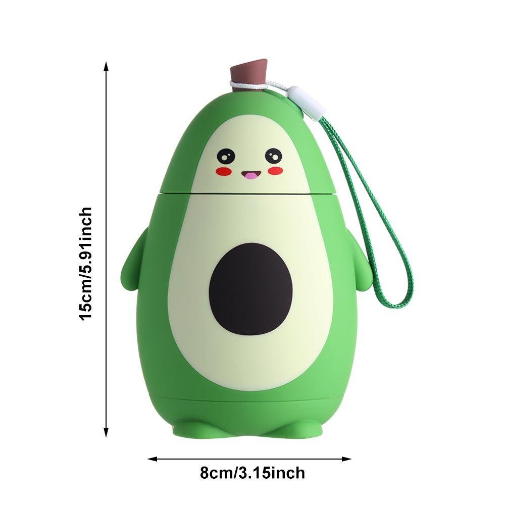 Cartoon Portable Kitchen Accessories Drinkware Drinking Cups Juice Cup Avocado Water Bottle Kettle
