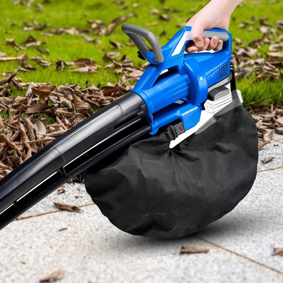 Yousheng Leaf Blower Vacuum Bag Replacement Tear-Resistant Non-Woven Fabric Bag with Zipper Closure for Leaf Collection Universal Fit