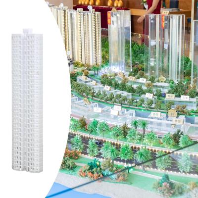 1/500 Construction Building Landscape Model, 1:500 Scale Model Diorama Modern City