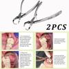 2Pcs/lot  Tooth Crown Remover Plier Extractor Forceps Dentist Tools Set