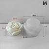 Flower Silicone Candle Mold 3D Peony Flower Soap Gypsum Resin Casting Mould Diy Chocolate Cake Baking Tool Wedding Gift