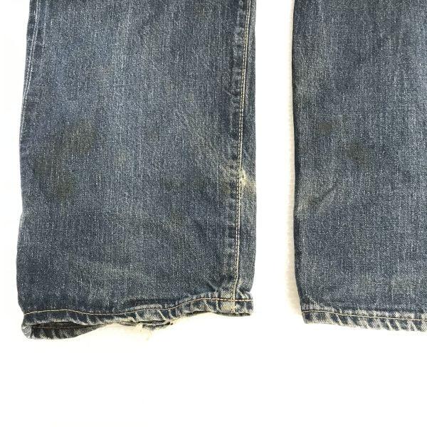 EDWIN Japan Made 505ZX Vintage Denim Jeans W32 L33 Inseam 85cm Men Pants(USED)