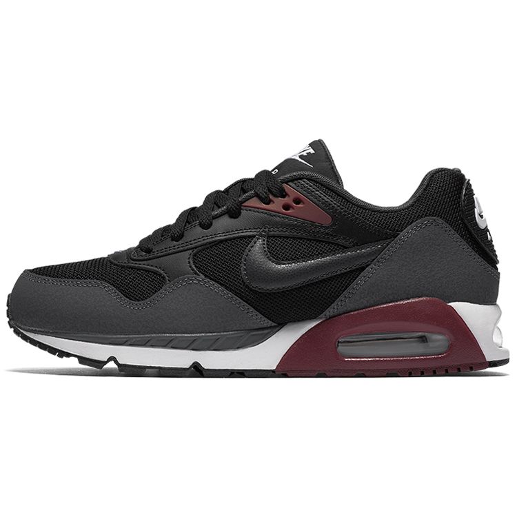 Nike Air Max Correlate Leather Comfortable Low-Top Lifestyle Shoes Men Sneaker Black Gray 511416-002
