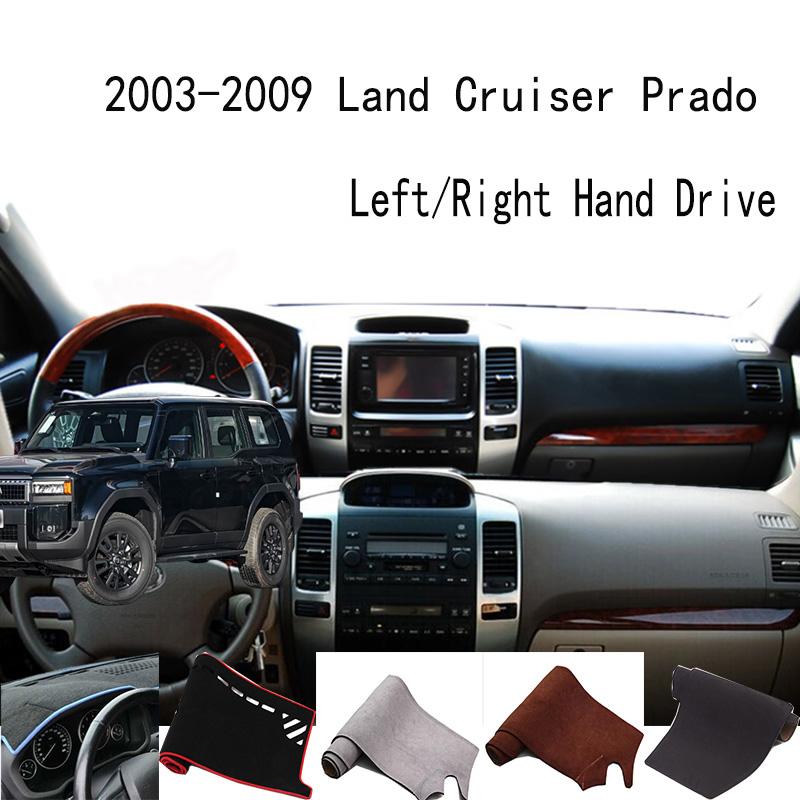 For Land Cruiser Prado J120 2003-2009 Interior Accessories Dashmat Dash Mat Dashboard Cover Instrument Panel Pad Ornaments