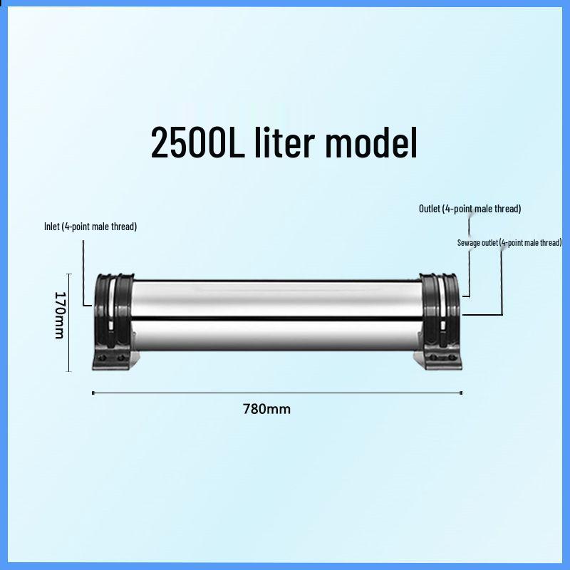 Stainless Steel Ultrafiltration Kitchen Tap Water Purifier - Large Flow Filter