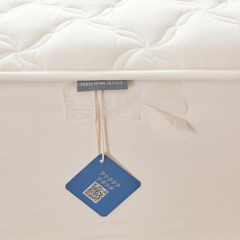 Pure Color Quilted Cotton Yarn-Dyed Bed Sheet & Bedspread Set