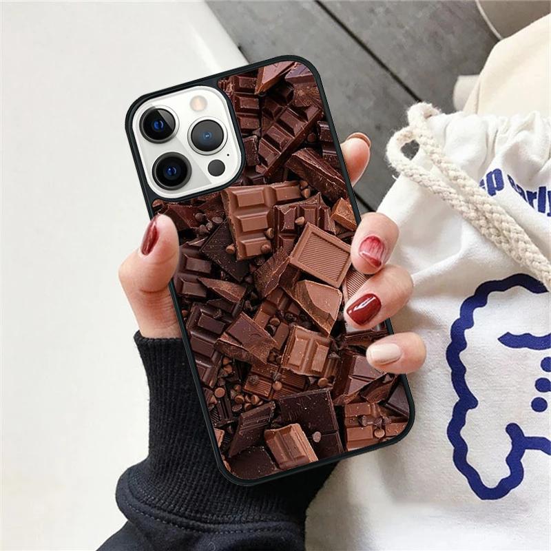 Chocolate Bar Phone Case For iPhone 17 Air 15 16 Cover 11 13 14 Pro Max 12 Plus Max Fundas