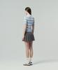 SERGIO TACCHINI W Fresca Knit Cable Short Sleeve Polo