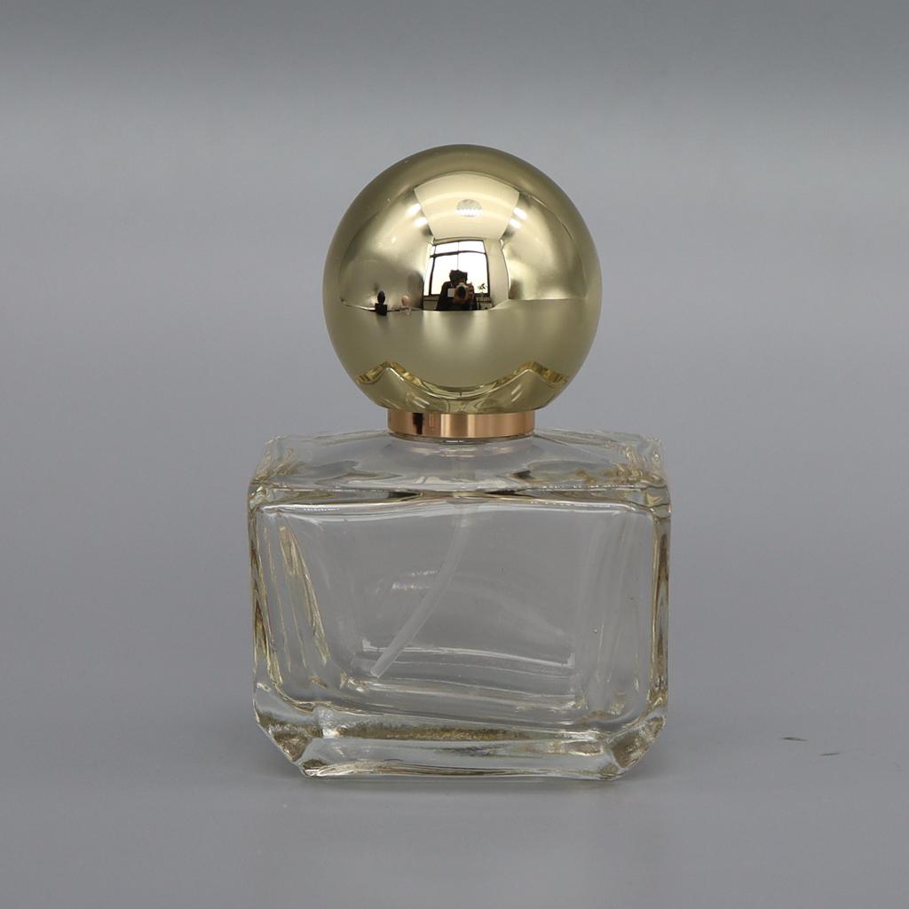 30ml High-End Glass Perfume Bottle Empty, Portable Refillable Spray Atomizer, Cosmetic Travel Container
