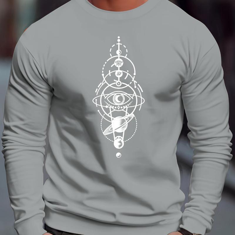 

Crew Neck Sweatshirt, Versatile & Comfortable, Ideal for Multi-Scene Use XXL чёрный