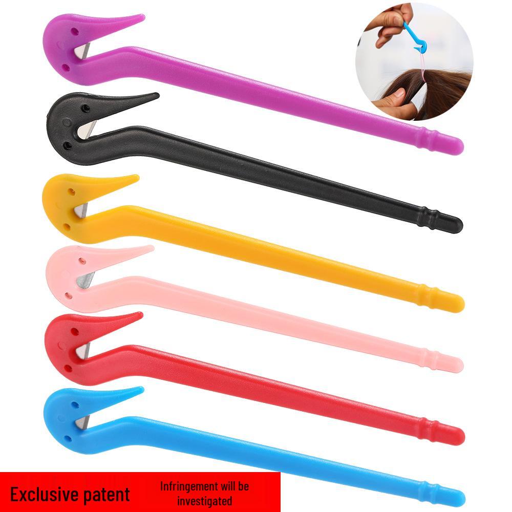 Children's Hair Band Remover Tool: Braiding & Rubber Band Cutter