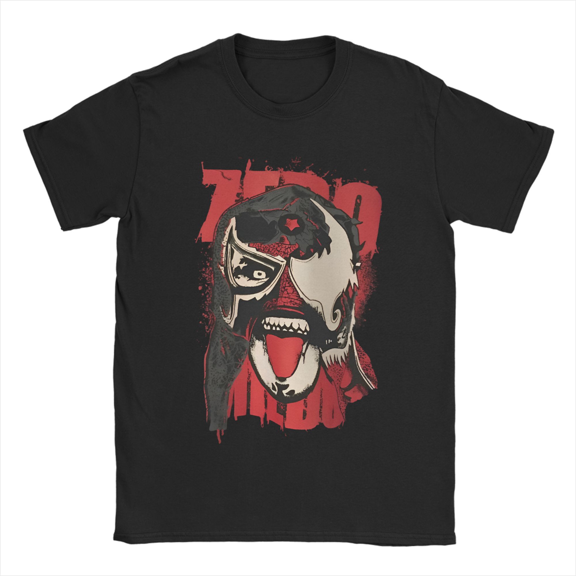 Lucha Bros Penta Says T Shirt Men Pure Cotton Funny T-Shirts O Neck Penta Mask Boxing Fighter Tees Short Sleeve merch Gift Idea 4XL