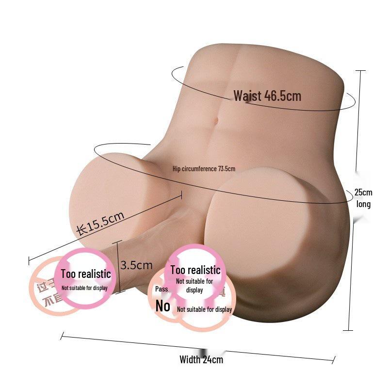 Realistic Gay Male Anal Masturbation Dildo - Intimate Adult Toy