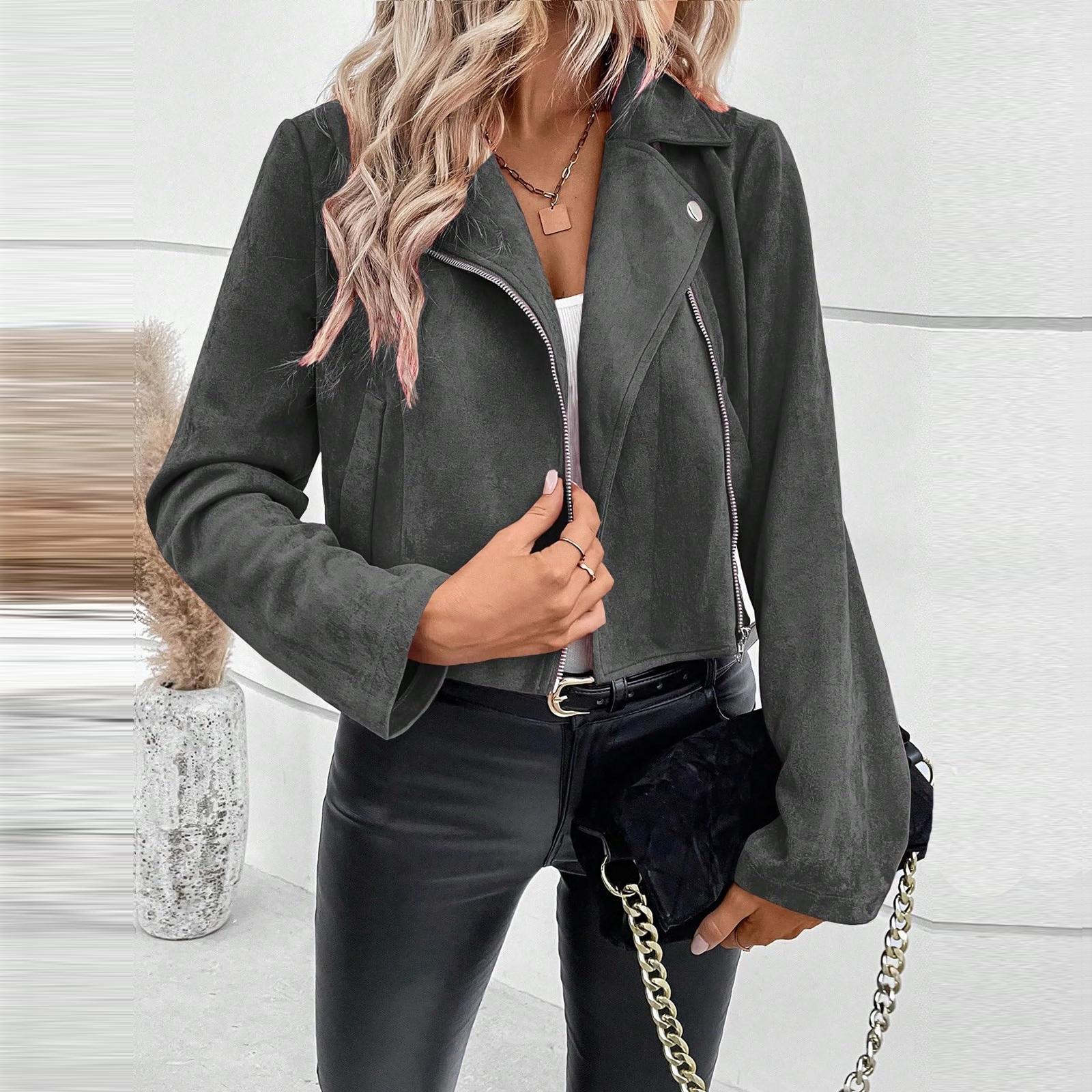 

Женские осенние толстовки с капюшоном, с длинным рукавом, на половину молнии, укороченные худи, пуловер, зимняя модная одежда XL