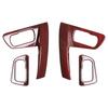 ABS Door Inner Handle Armrest Handrail Frame Car Lamp Panel Bowl For Nissan Qashqai J10 2008-2015 Wood Grain