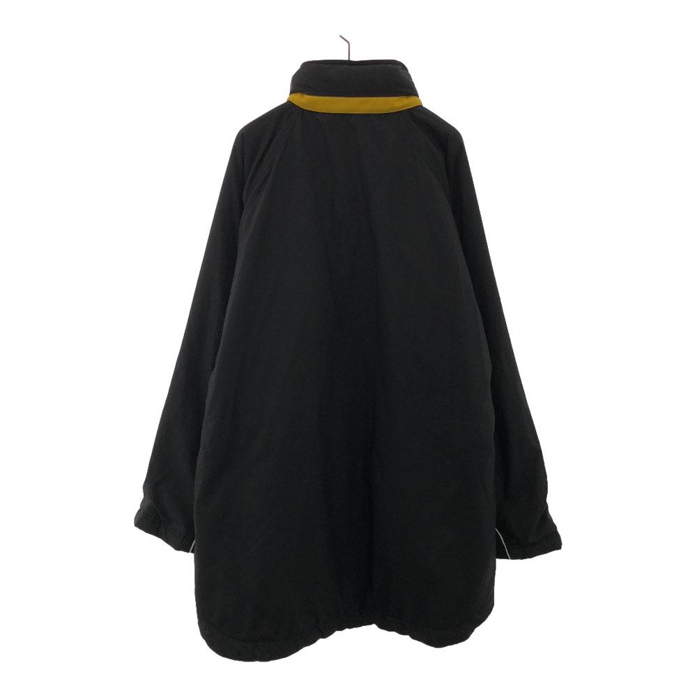 PUMA 90s Old Hit Union Logo embroidery Hooded Batting coat L Black series Men's Used