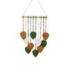 Bohemian Handmade Cotton Leaf Tapestry Wall Hanging
