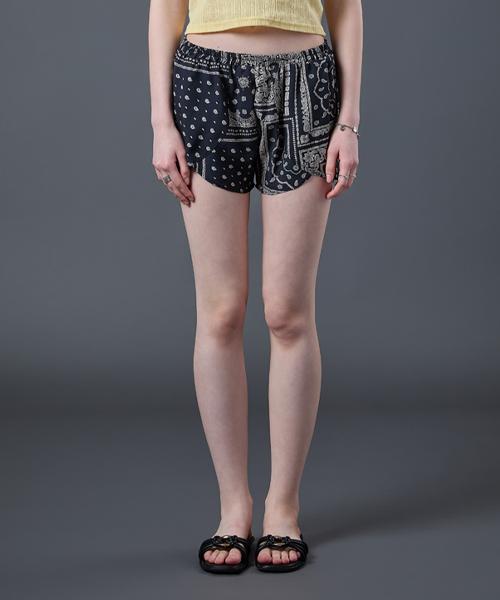 Sitipabjeu [Cp] Cooling Airy Bohemian Round Dry Shorts [Navy] Shorts Ver.