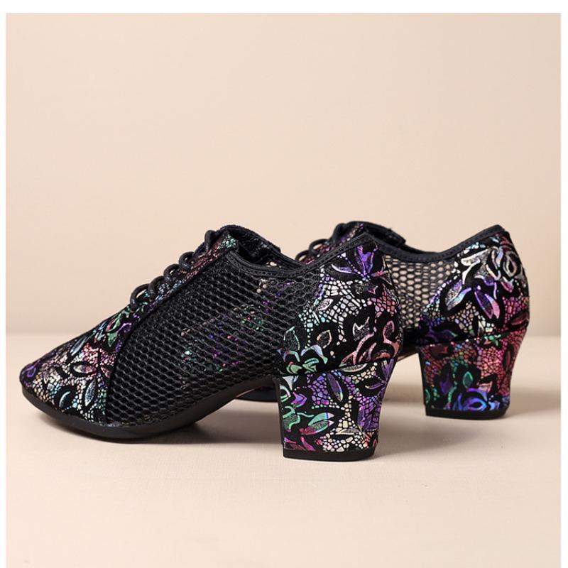  Fashion Women High Heels Dance Shoes Jazz Latin Ballroom Girls Salsa Dancing Shoe Ladies Training Modern Woman Sneakers