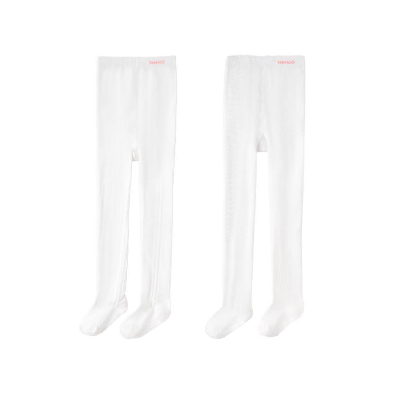 YEEHOO Girls  7A Antibacterial Dance Tights L