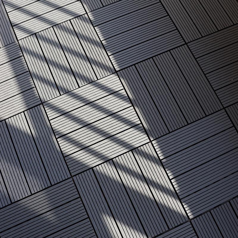 Premium WPC Outdoor Flooring: Anti-corrosion, Anti-slip, Easy Assembly for Patio, Balcony, Courtyard.