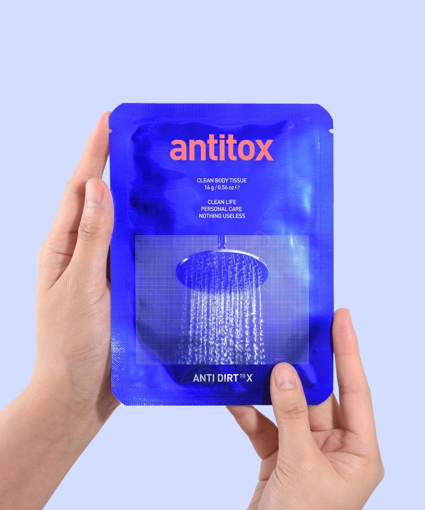 [Erfrischendes Deodorant-Tuch] Anti-Tox Clean Körpertuch [10er-Packung]