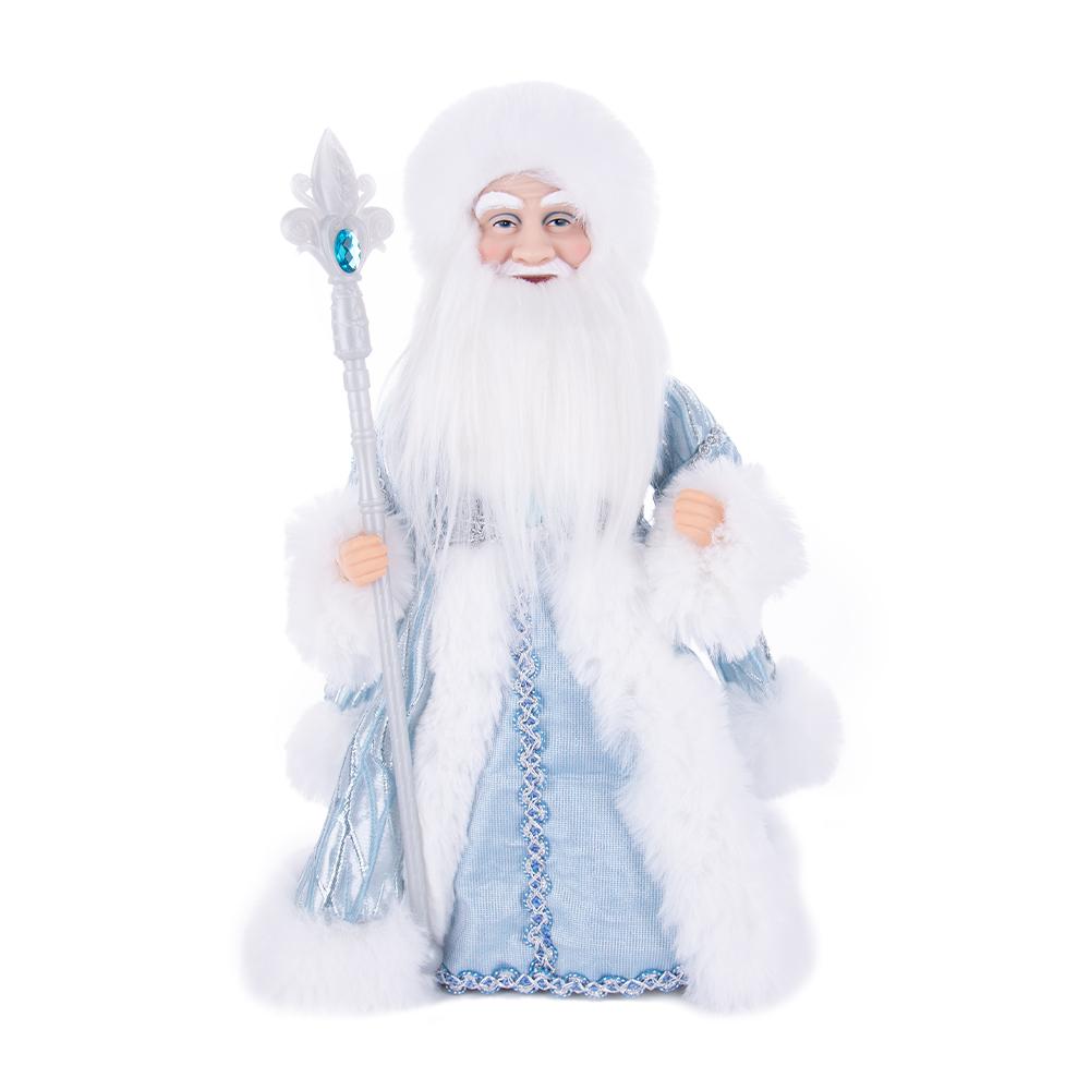Ice Blue St. Nicholas Plush Ornament