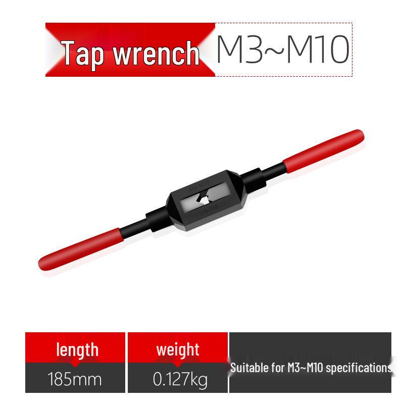 Verstellbarer T-Griff-Gewindebohrer & Aufbohrwerkzeug aus Vollstahl