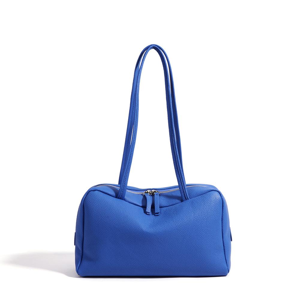 New luxury shoulder bag, high-end elegant bowling bag for women, everyday underarm bag, large-capacity handbag