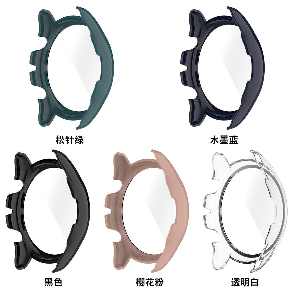 9H Glass+PC Case for Aamazfit GTR 4 3 2 Pro Smart Watch Accessories Bumper Frame Protector for Huami Amazfit GTR 4 GTR Mini Case