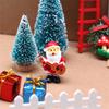 Miniature Elf Door Gnomes Set For Dollhouses Christmas Village Display Resin Craft Tabletop Decors