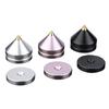 Shock Absorbing Speaker Stand Feet For Home Theater Systems Precise Ground Tip Enhances Sound Isolation Pad