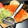 3pcs Stailess Steel Multifunctional Peeler And Julienne Slicer - a Kitchen Tool for Chopping Vegetables And Fruits