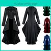 Luxurious Women Vintage Medieval Tuxedo Gothic Tailcoat For Role Playing And Halloween