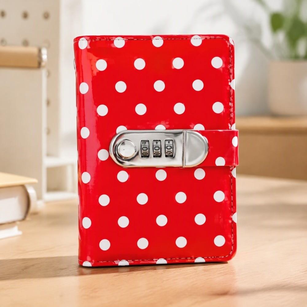 Combination Lock Cash Savings Book PU Leather Cash Envelope Organizer  Household Finance