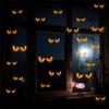 Luminous Stickers Glow in Dark Evil Peeping Eyes Stickers for Halloween Wall
