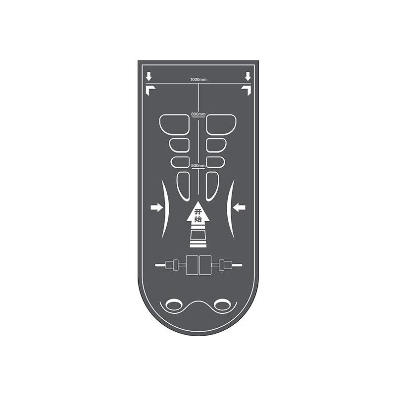 

Yoga Mat Non Slip Shock Absorber Thick Kneeling Mat Kneeling Pads Reusable Gym Mat For Women Men Home Pilates Floor Workouts серый