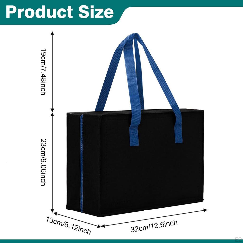 Toy Case Storage Bag with Zippers Carrier Lightweight Holds 18 Mini Toys Cars Gift Protection