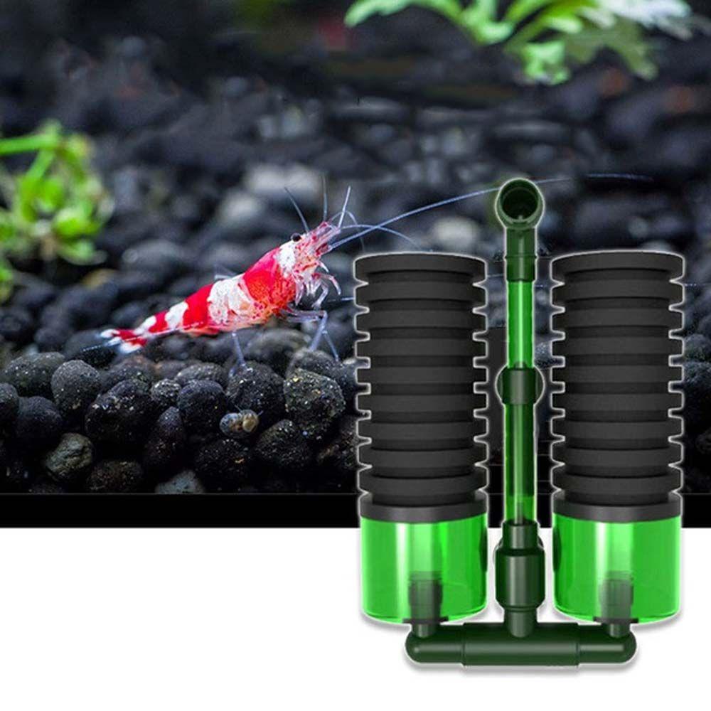 Sponges Fish Tank Equipment Submersible Double Head Filtration Aquarium Foam Filter Sponge Filters