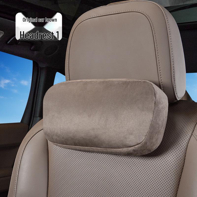 Ideal Headrest & Lumbar Support Pillow for L6L7L8L9 Car Seats - Neck & Back Comfort
