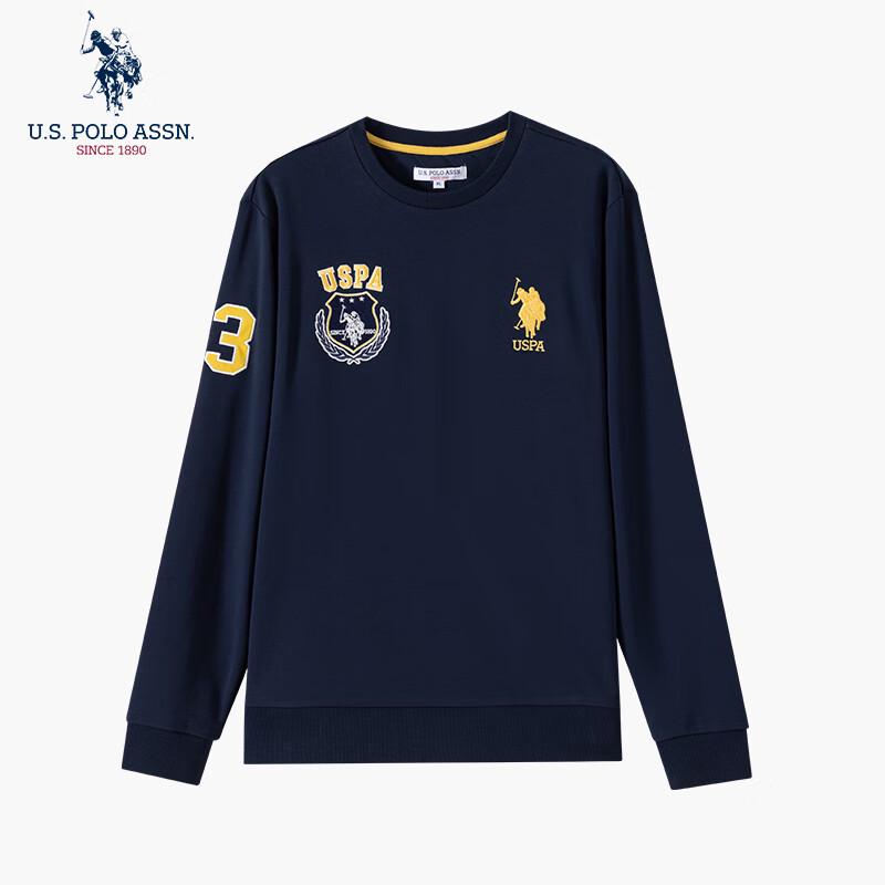 U.S. POLO ASSN. Men's Casual Round Neck Sweatshirt